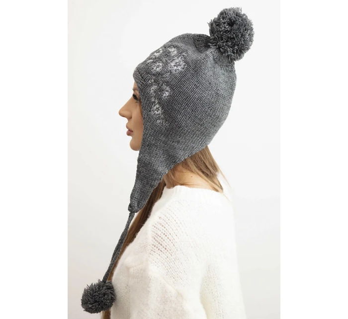 Dámská ušanka Emma K343 denim