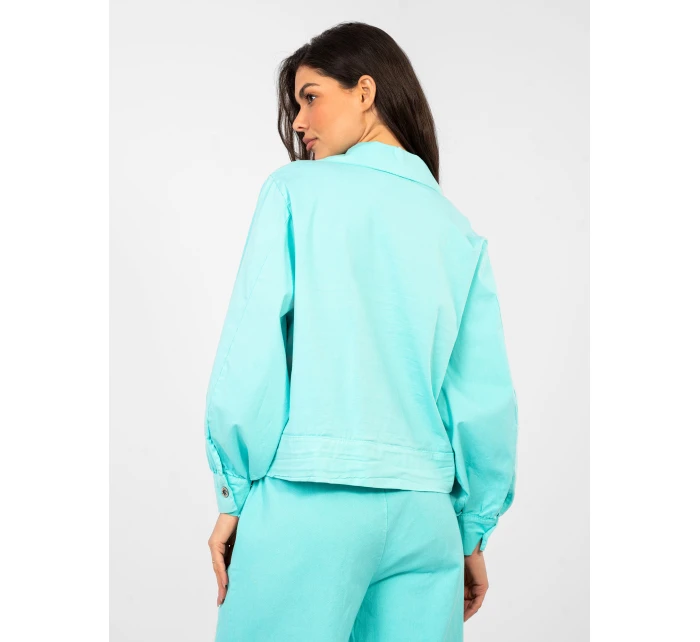 IT KR bunda FL10071.50 tyrkysová