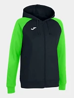 Dámska mikina s kapucňou W 901336.117 čierno-zelená - Joma