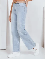 Dámske široké modré džínsy FashionStreet UY2820