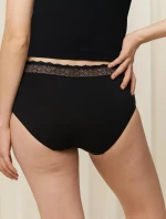 Dámske nohavičky Feel of Modal Midi 2P - BLACK - čierne 0004 - TRIUMPH