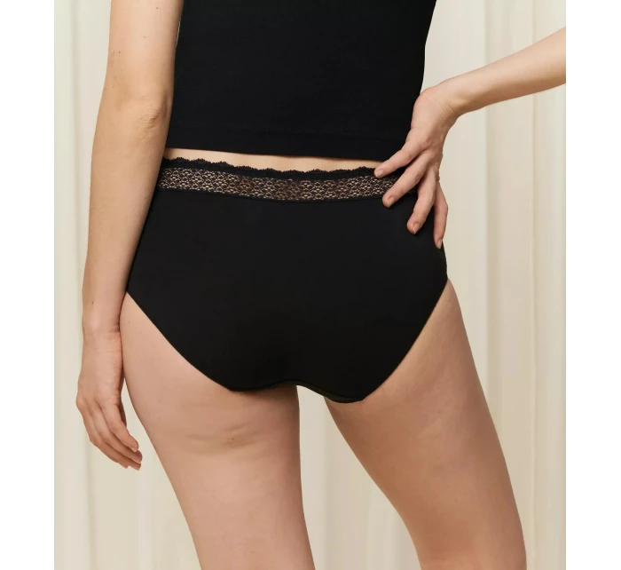 Dámske nohavičky Feel of Modal Midi 2P - BLACK - čierne 0004 - TRIUMPH Dámske nohavičky Feel of Modal Midi 2P - BLACK - čierne 0004 - TRIUMPH