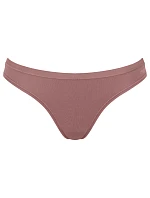 Dámske bavlnené mini nohavičky GO Daily - BROWN - svetlohnedé 1141 - SLOGGI