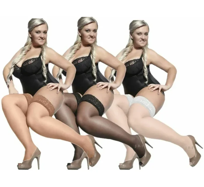 Dámské samodržící punčochy Bella 15 den model 7464116 - Adrian