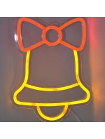FIGÚRKA NEÓNOVÁ ZVONČEKOVÁ LAMPA