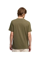 Puma ESS Small No.1 Logo Tee(s) olive 682535 81 pánske