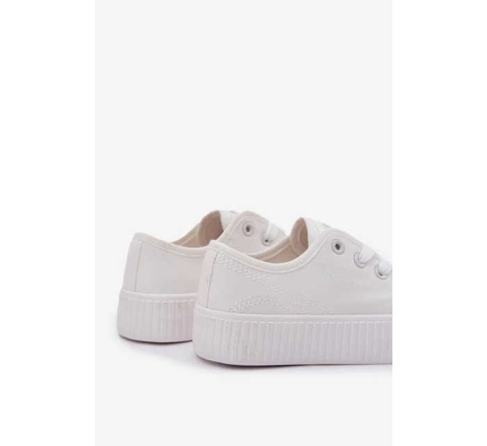 Trampki Dziecięce Sznurowane Big Star RR374009 Białe