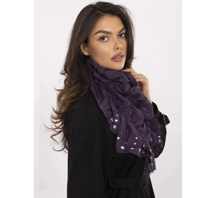 Závoj AT CH S 893.70P tmavo fialový