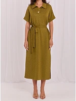Šaty LK SK 510242.14 v khaki farbe