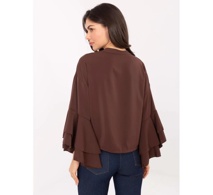 MI košeľa KS 3173.49 hnedá