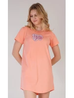 Dámská noční košile s krátkým rukávem Super model 18625831 - Vienetta Dámská noční košile s krátkým rukávem Super model 18625831 - Vienetta