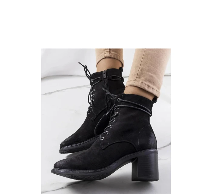 Topánky na podpätku model 204856 Solea