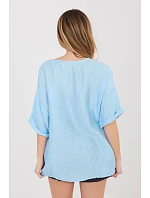 Košeľa s krátkym rukávom model 225509 Taliansko Moda