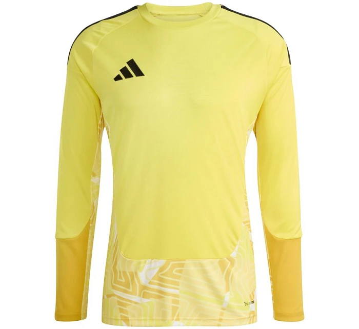 Pánsky súťažný brankársky dres adidas Tiro 26 s dlhým rukávom žltý KB5250 men