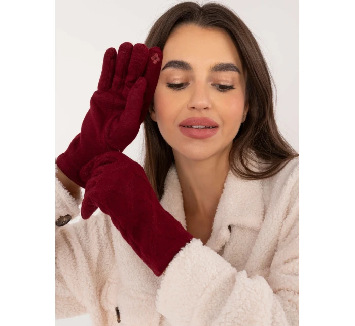 Rukavice AT RK 23901.22 bordové