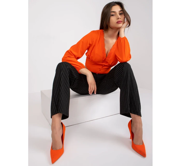 Blúzka DHJ BZ 15672.40 oranžová