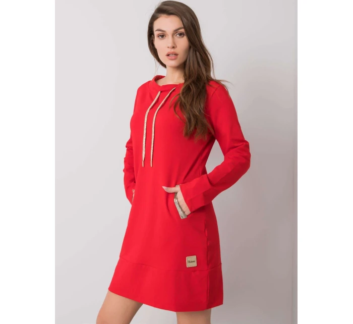 Šaty RV SK model 14830991 červená - FPrice Šaty RV SK model 14830991 červená - FPrice