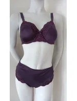 Ladyform mäkké maxi nohavičky tmavo fialové 00NS - Triumph