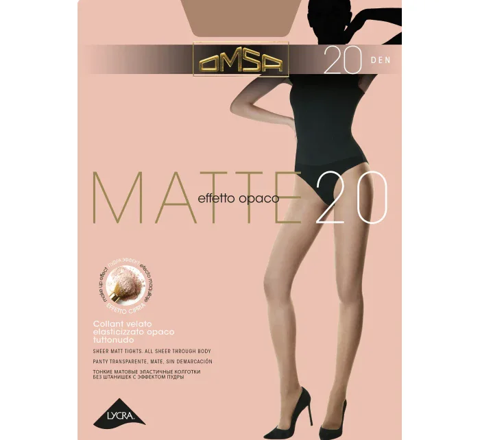 Dámske pančuchové nohavice Omsa Matte 20 den Dámske pančuchové nohavice Omsa Matte 20 den