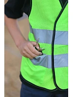 – Dětská síťovaná bezpečnostní vesta 76.1 neon pink model 22461391 - Korntex – Dětská síťovaná bezpečnostní vesta 76.1 neon pink model 22461391 - Korntex