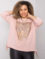 Blúzka RV BZ 6375.09P svetlo ružová