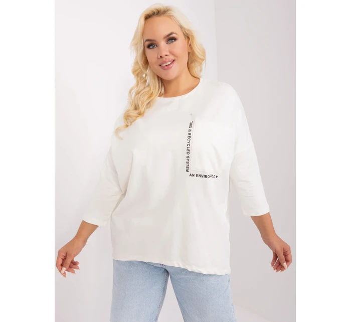 Bluzka RV BZ model 18965309 ecru - FPrice