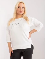 Bluzka RV BZ model 19658658 ecru - FPrice Bluzka RV BZ model 19658658 ecru - FPrice