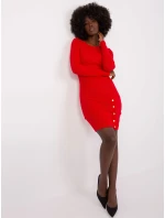 Šaty RV SK model 16974380 červená - FPrice Šaty RV SK model 16974380 červená - FPrice