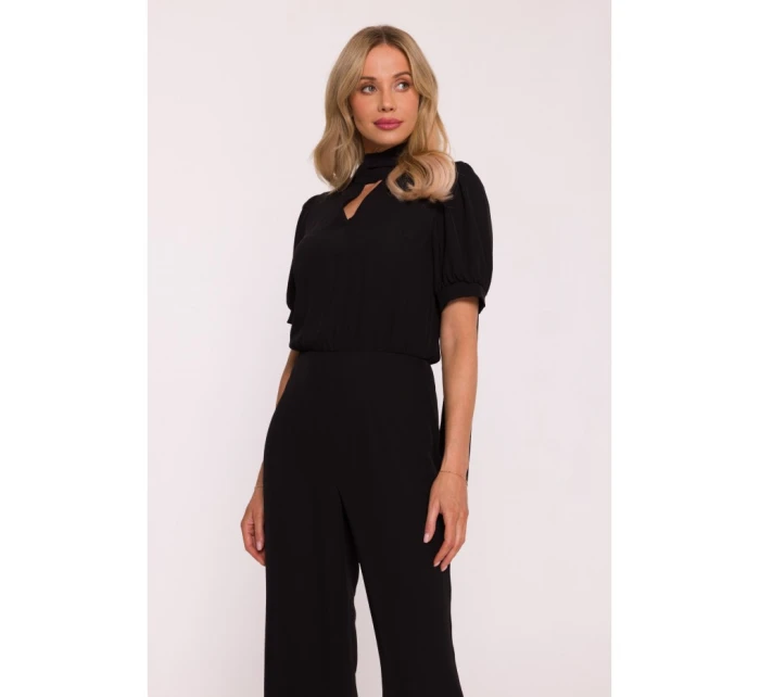 S421 Kombinéza s motýlikom - čierna