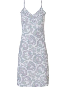 Dámska nočná košeľa 10231-106-0 biela-potlač - Pastunette