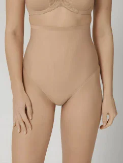 Dámské kalhotky Triumph Shape Smart Highwaist String béžové