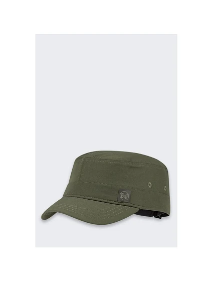 Kšiltovka Buff Military Cap – jednobarevná khaki, velikost: S–M Kšiltovka Buff Military Cap – jednobarevná khaki, velikost: S–M