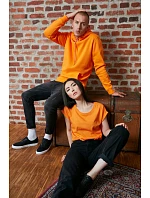 BY 011 Mikina s kapucí z těžké bavlny yellow model 22435525 - Build your Brand BY 011 Mikina s kapucí z těžké bavlny yellow model 22435525 - Build your Brand