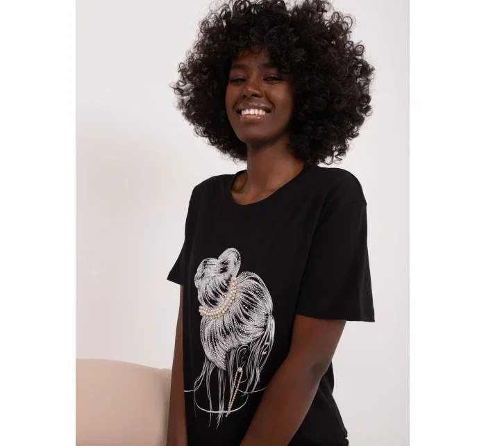 Tričko PM TS 7503.84 čierne