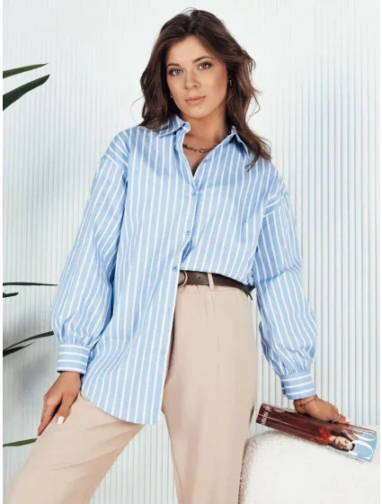 Dámske modro-biele tričko DY0372 - Dstreet