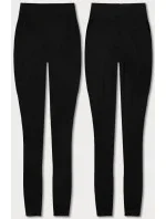 Čierne športové legíny (YW001)