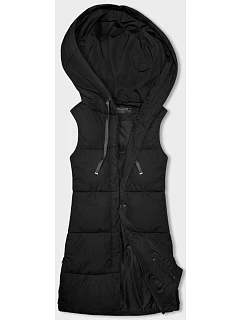 Dámska vesta slim fit čierna (16M9093-392)