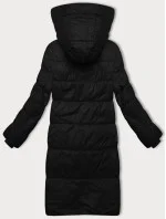 Černá dámská zimní bunda s kapucí model 21248572 - Glakate