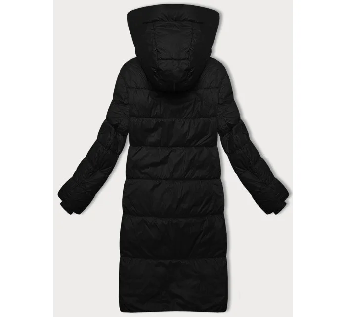 Černá dámská zimní bunda s kapucí model 21248572 - Glakate