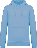 Kariban K 4027 Pánska ekologická mikina s kapucňou 20.4027 sky blue
