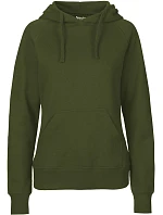 O Dámská mikina s kapucí z bio bavlny military model 22505909 - Neutral