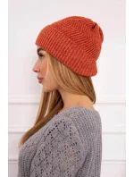 Tenká čepice Oliwia model 18750363 červená - K-Fashion