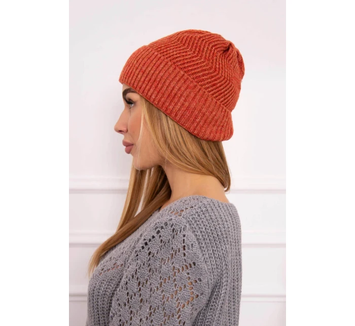 Tenká čepice Oliwia model 18750363 červená - K-Fashion