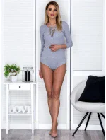 Dámske body EN BO 4296.03 sivé