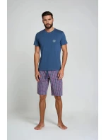 Pyžamo Zeroth 38364-59X Námornícka modrá - Henderson