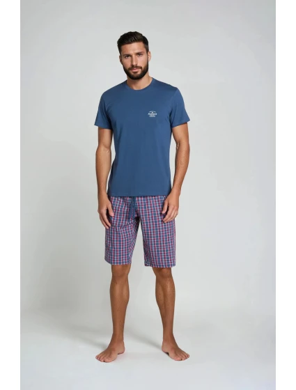 Pyžamo Zeroth 38364-59X Námornícka modrá - Henderson