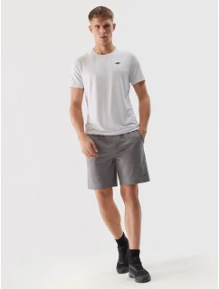 Pánské sportovní rychleschnoucí šortky 4F - šedé