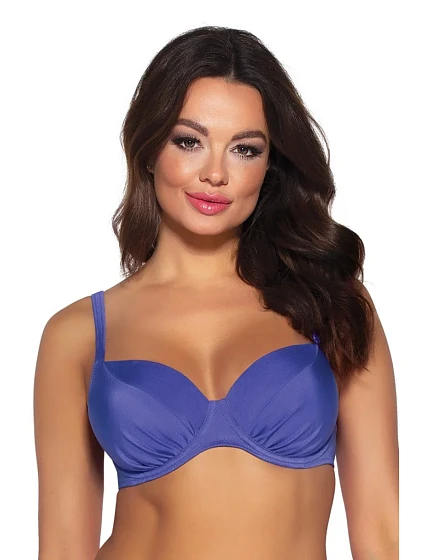 Dámská plavková podprsenka model 18639592 fialová - Ava