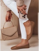 Dámske baleríny FRLINE khaki FashionStreet ZY0669