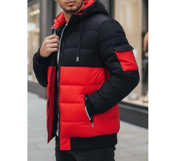 Pánská zimní bunda s kapucí Dstreet model 21993647 - FashionStreet